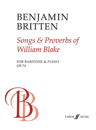 Book cover for Songs and Proverbs of William Blake