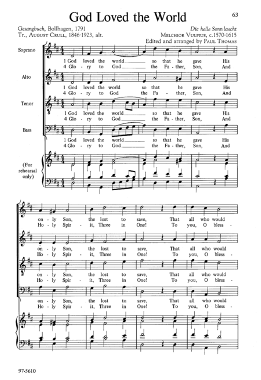 The Church Choir Book, Set II 4-Part scores gallery preview page 22