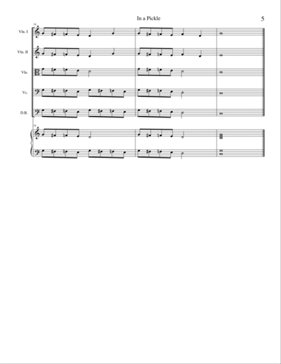 In a Pickle Cello scores gallery preview page 5