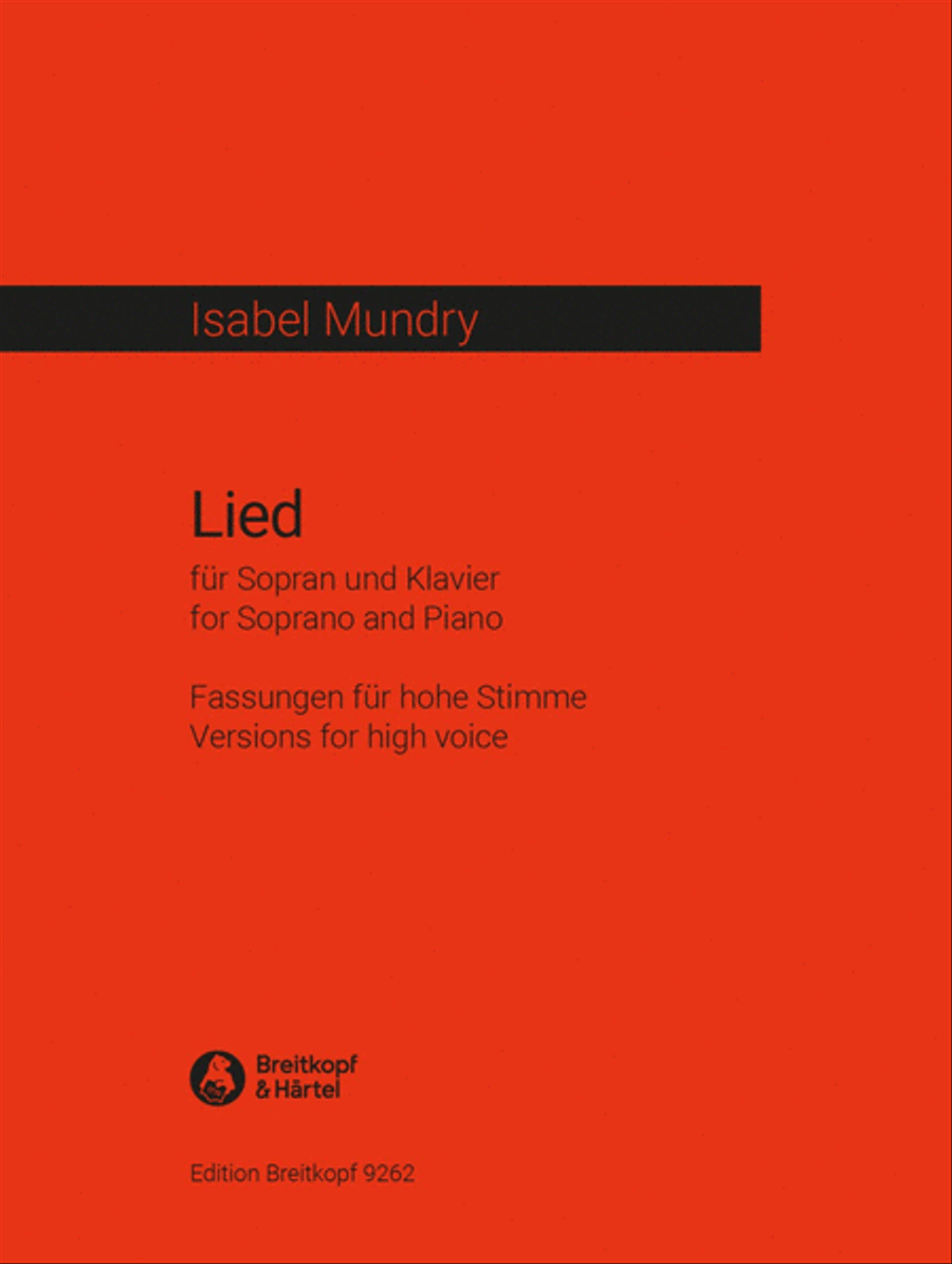 Lied Voice Solo scores gallery preview page 1
