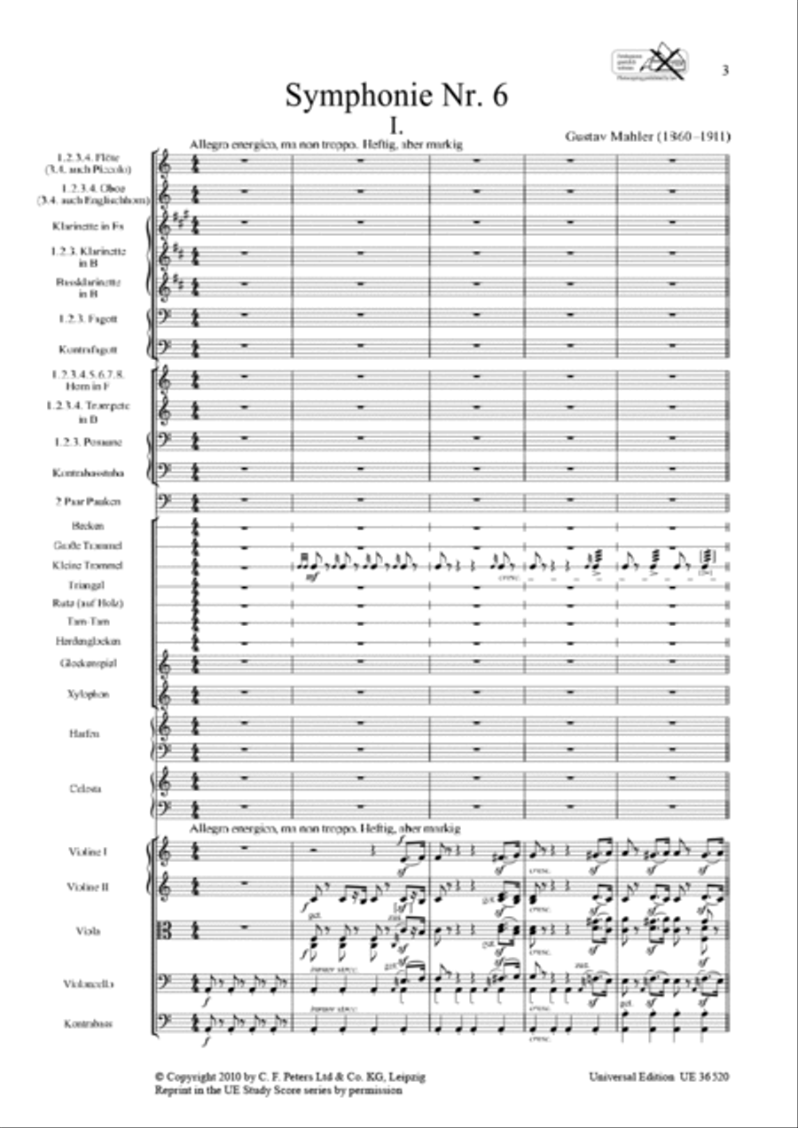 Symphony No. 6 Symphony No. 6 Orchestra scores gallery preview page 2