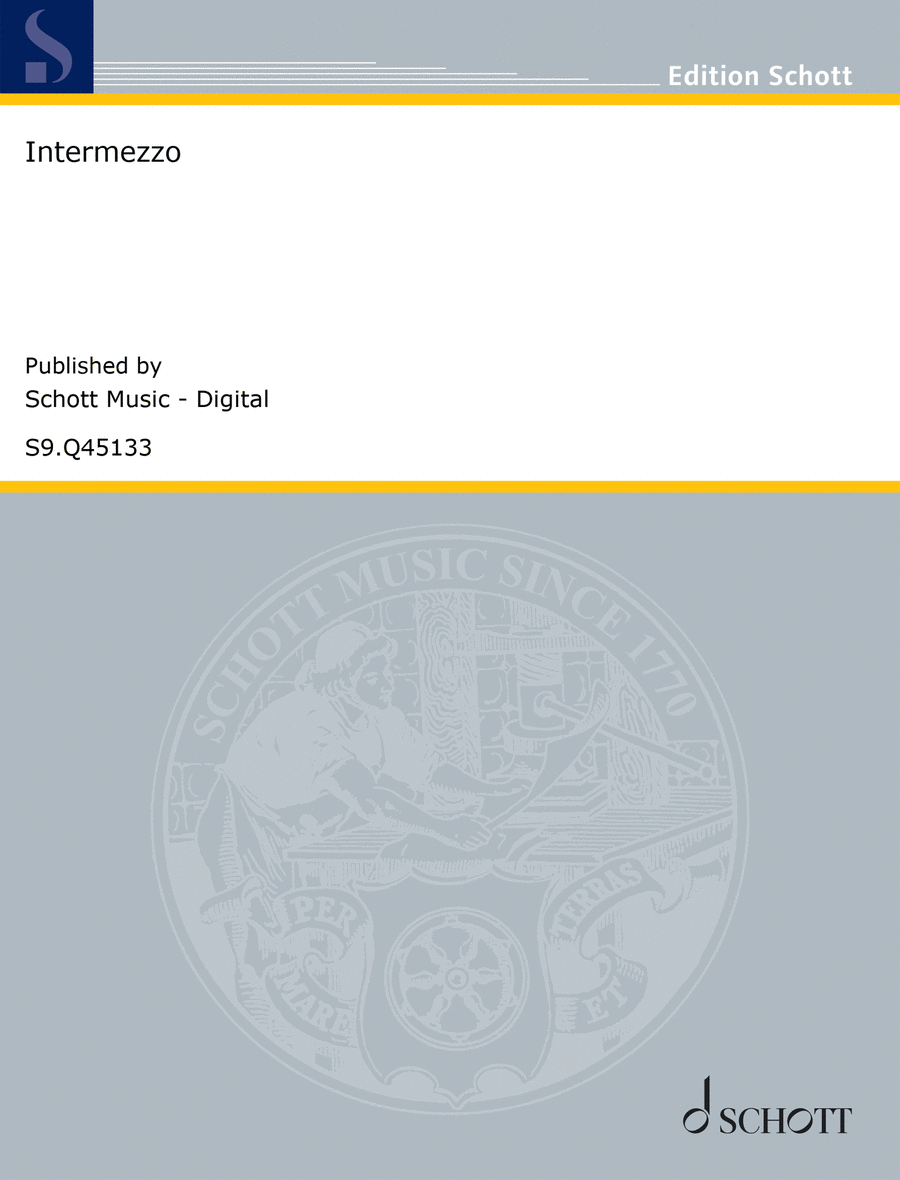 Intermezzo Intermezzo Flute Solo scores gallery preview page 1