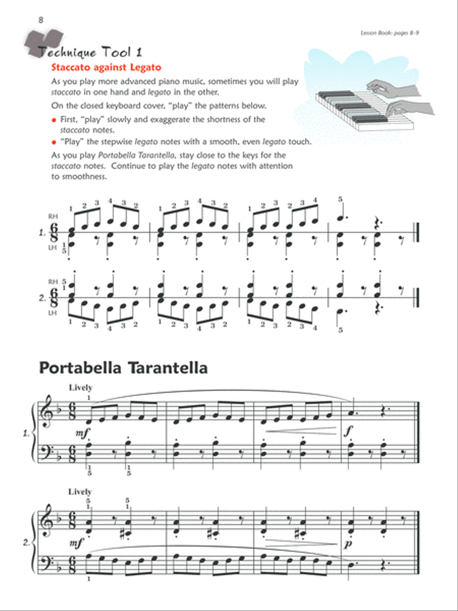 Premier Piano Course Technique, Book 4