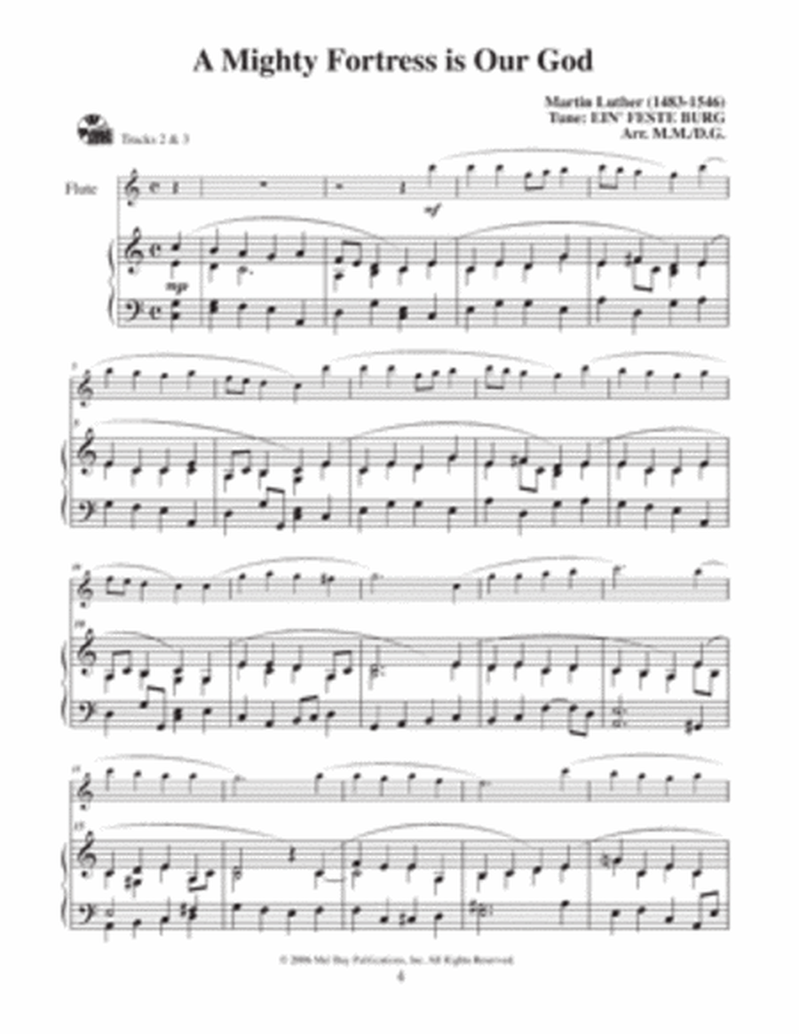 Hymns for Flute and Piano Made Easy image number null