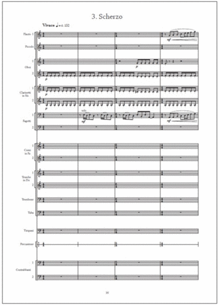 Concerto grottesco for wind orchestra - Score & parts