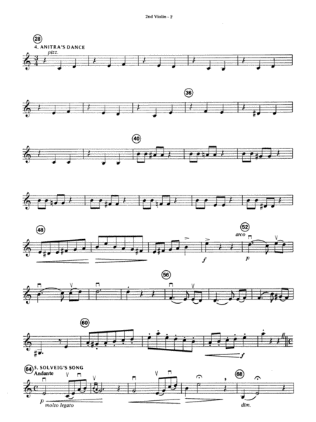 Highland/Etling String Quartet Series: Set 4: 2nd Violin