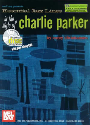 Book cover for Essential Jazz Lines in the Style of Charlie Parker,B-flat Edition