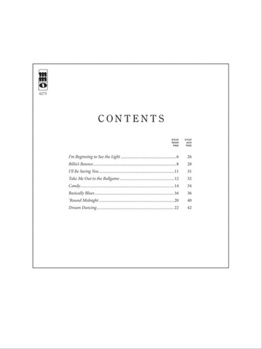 Boots Randolph – Some Favorite Songs Tenor Saxophone scores gallery preview page 2