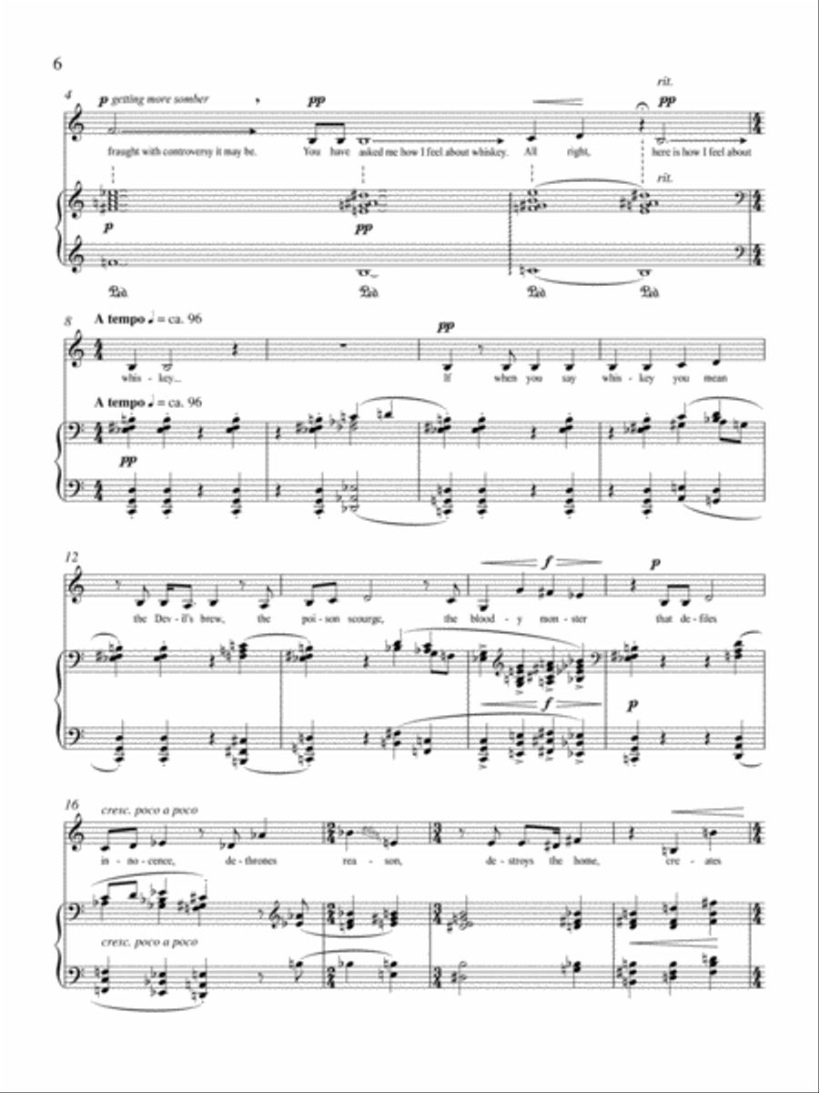 The Senator's Stump Speech Low Voice scores gallery preview page 4
