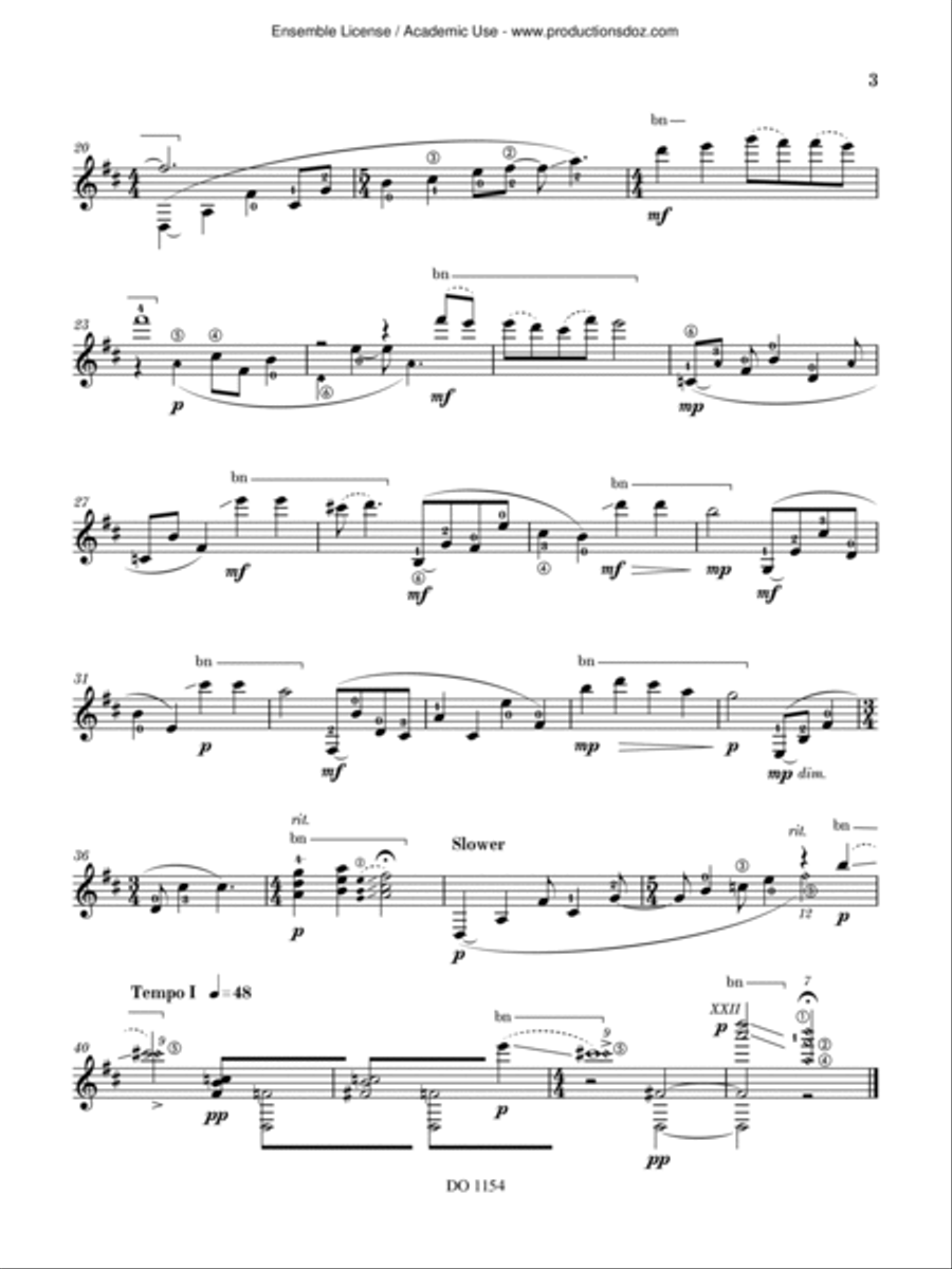 Cinema Paradiso Cinema Paradiso Classical Guitar scores gallery preview page 5