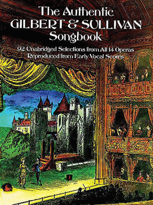 Book cover for The Authentic Gilbert & Sullivan Songbook