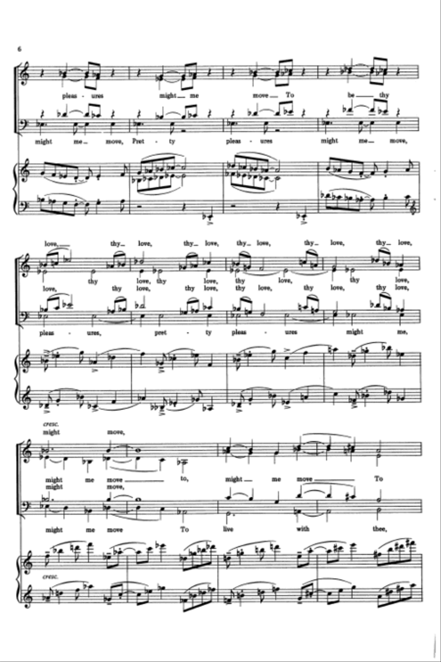 Love's Answer (from Concerto) Divisi scores gallery preview page 5