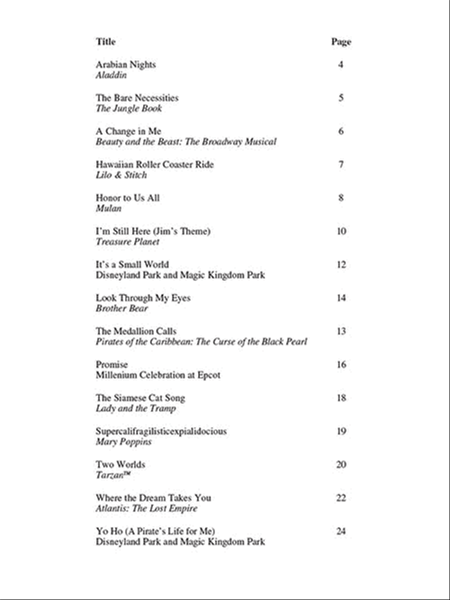 Disney Greats Disney Greats Viola Solo scores gallery preview page 2