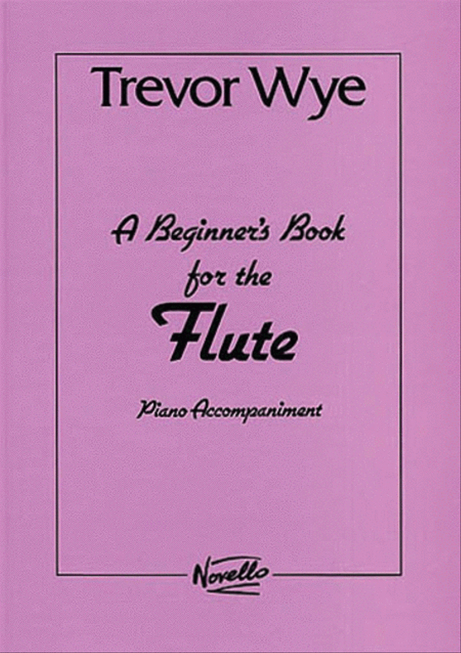 A Beginner's Book for the Flute Flute Solo scores gallery preview page 1