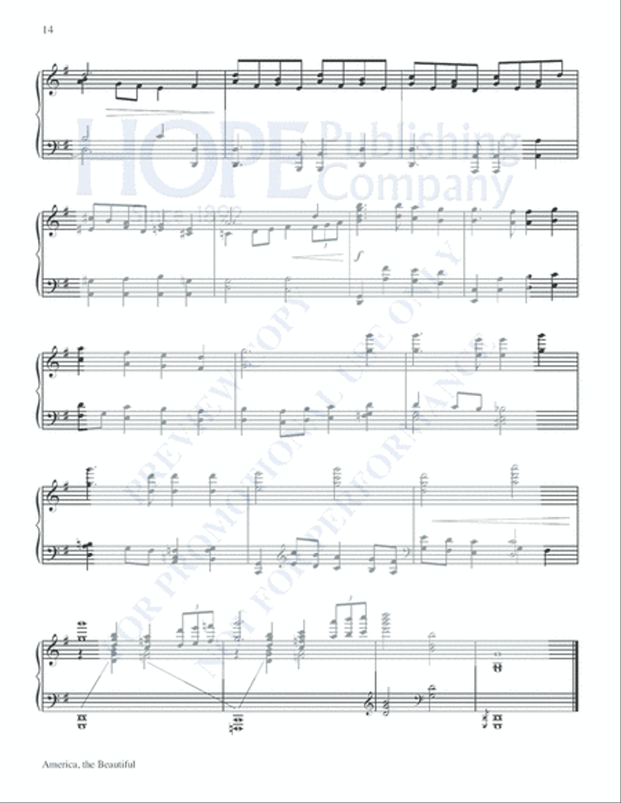 Piano Postludes Piano Postludes Piano Solo scores gallery preview page 21