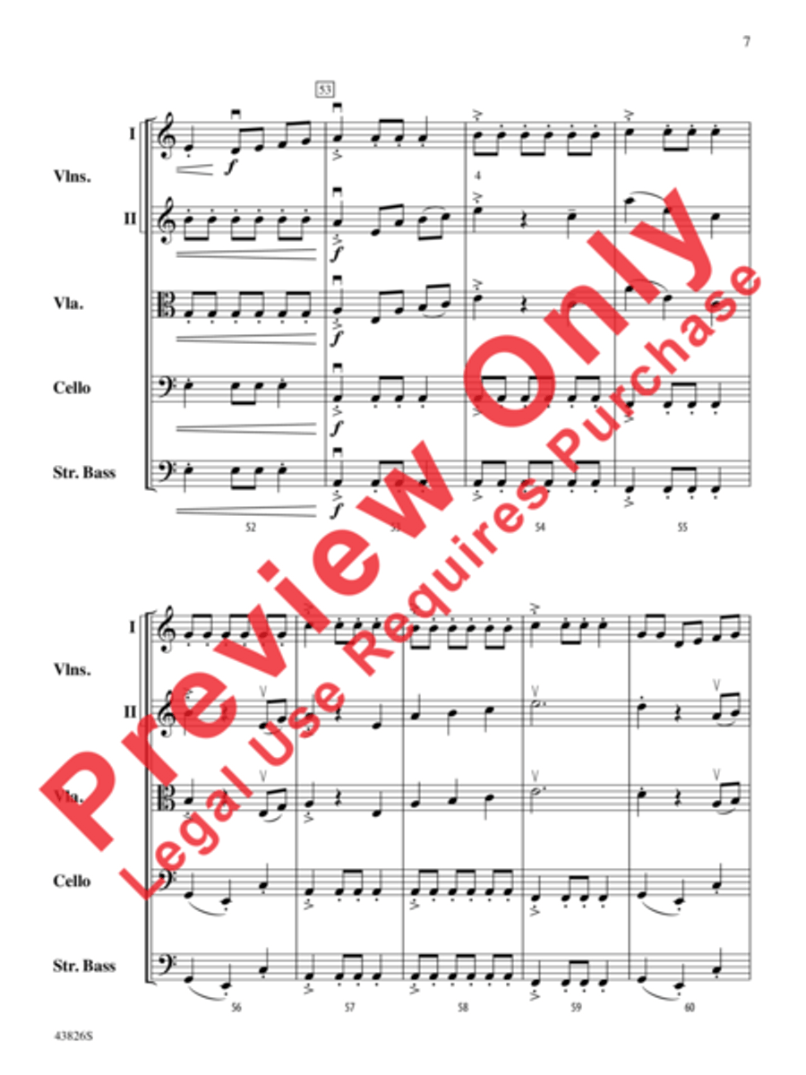 Iroquois Journey Iroquois Journey String Orchestra scores gallery preview page 8