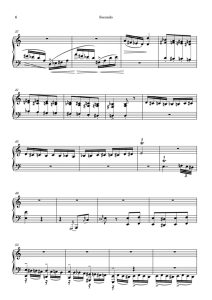 Flight of the Bumblebee for piano - Four Hands