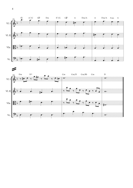 Lacrimosa (Strings Quartet) chords image number null