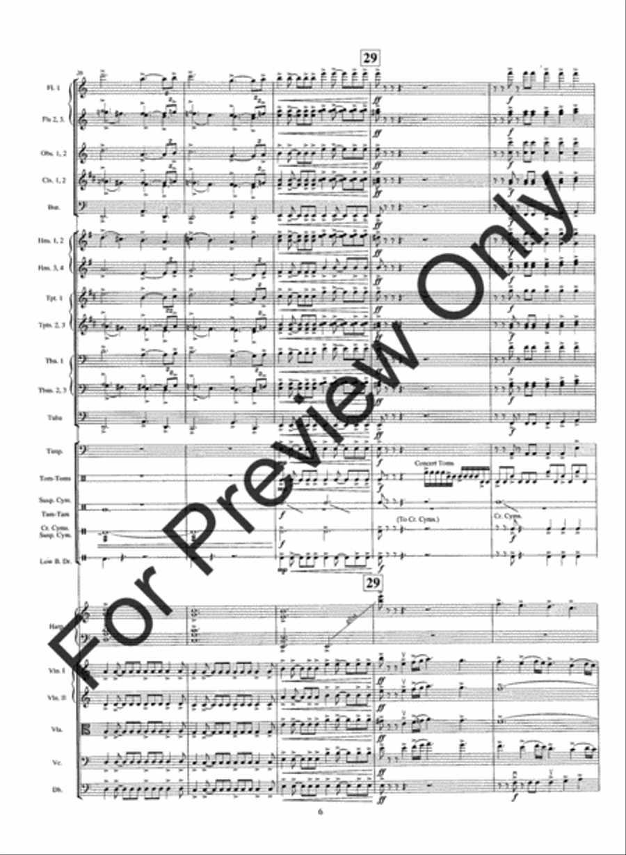 Warrior's Run String Orchestra scores gallery preview page 9