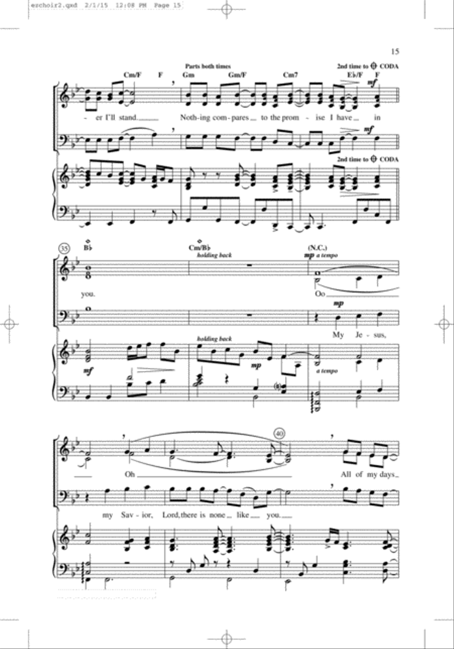Easy Choir, Vol. 2 Easy Choir, Vol. 2 3-Part scores gallery preview page 13