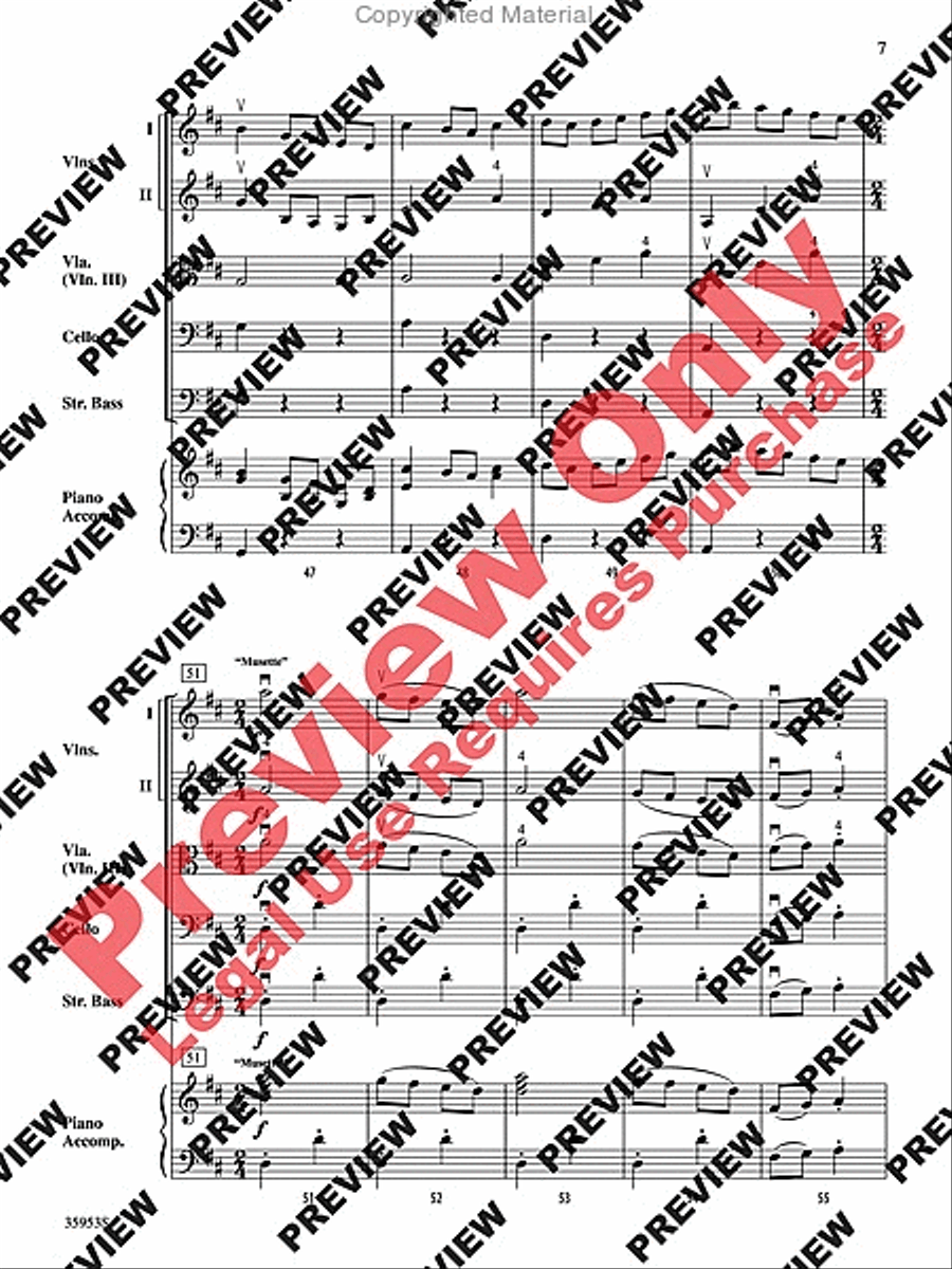 A Bach Fest A Bach Fest String Orchestra scores gallery preview page 8