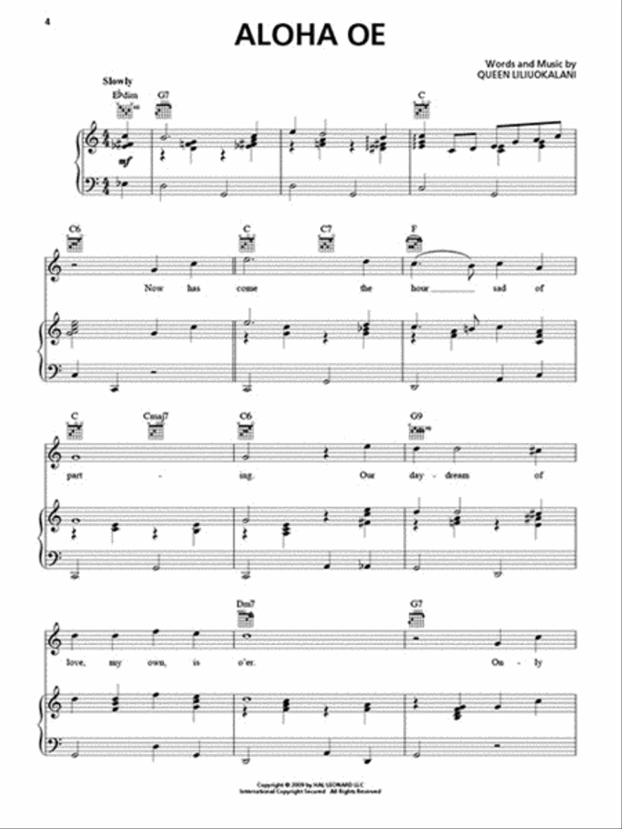 The Most Requested Island Songs Piano, Vocal, Guitar scores gallery preview page 3