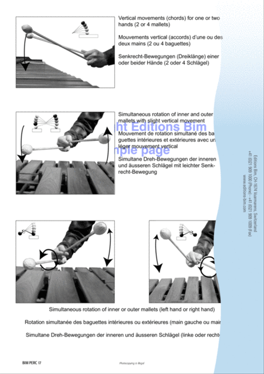 Beginning with 4 Mallets Marimba scores gallery preview page 9