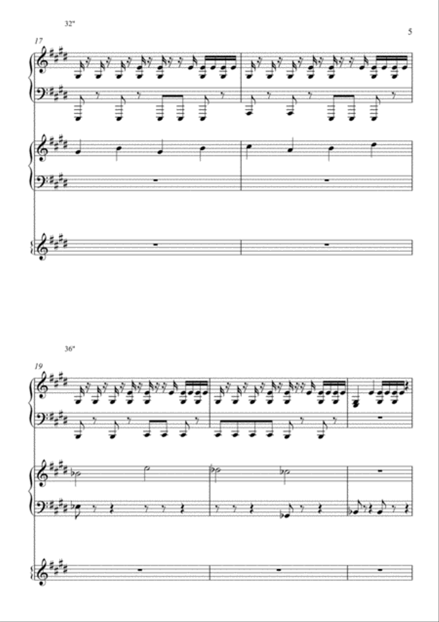 Changes – Emotions Album – Blefony (Nazar Kornienko) Piano scores gallery preview page 5