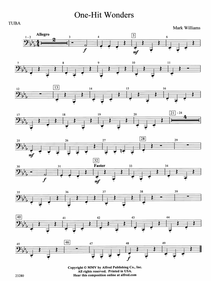 One-Hit Wonders: Tuba