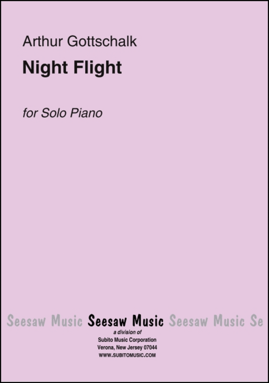 Night Flight Harpsichord scores gallery preview page 1