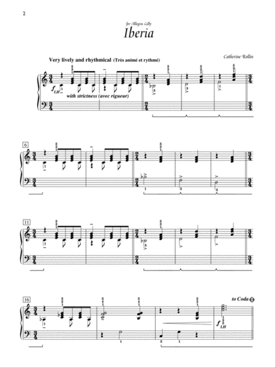 Spotlight on Impressionist Style Piano Solo scores gallery preview page 7