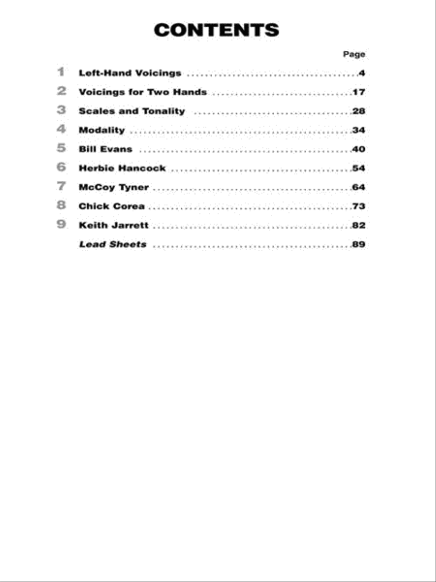 Post-Bop Jazz Piano – The Complete Guide with Audio! Piano Method scores gallery preview page 3