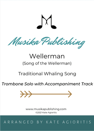 Book cover for Wellerman - Solo for Trombone (with play-along backing track)