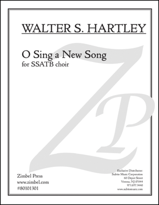 Book cover for O Sing a New Song