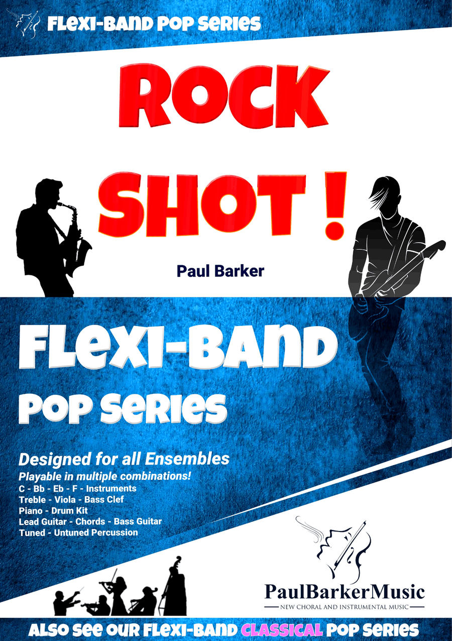 Rock Shot! (Flexible Instrumentation) Concert Band scores gallery preview page 1