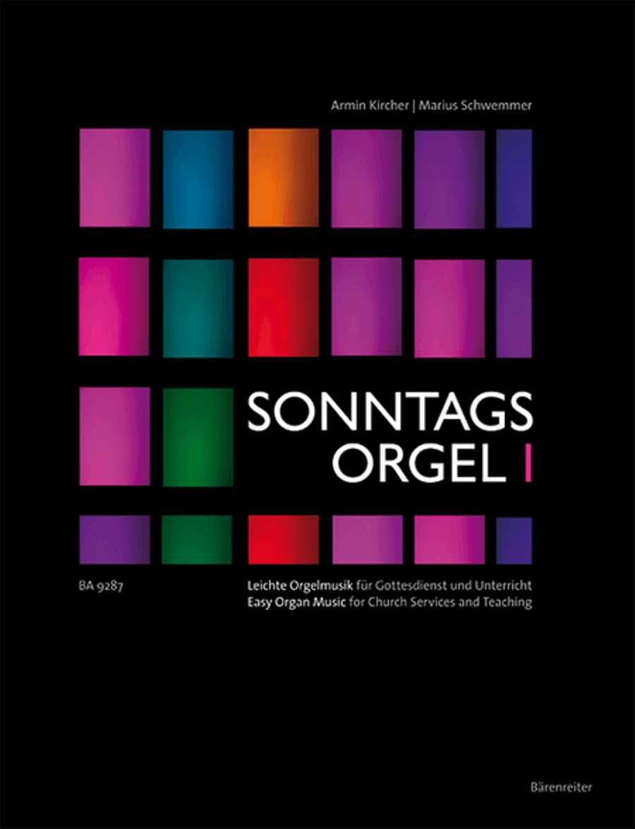 Sonntagsorgel, Volume I Organ scores gallery preview page 1