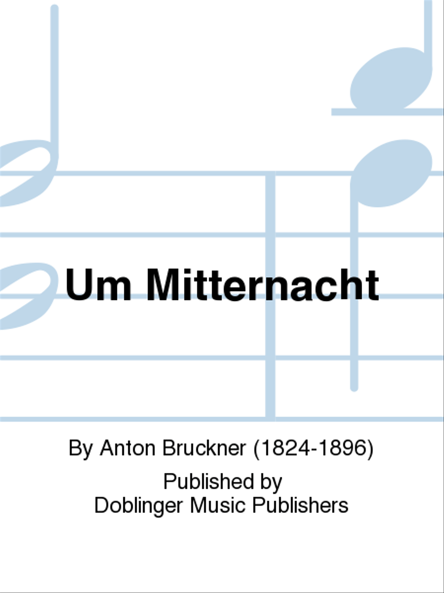 Um Mitternacht Choir scores gallery preview page 1
