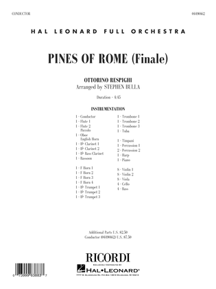 The Pines of Rome (Finale) (arr. Stephen Bulla) - Full Score
