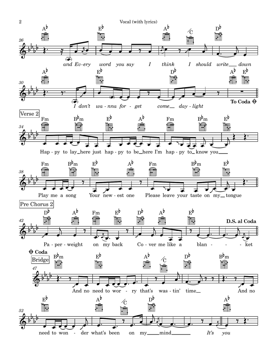 Paperweight Acoustic Guitar scores gallery preview page 2