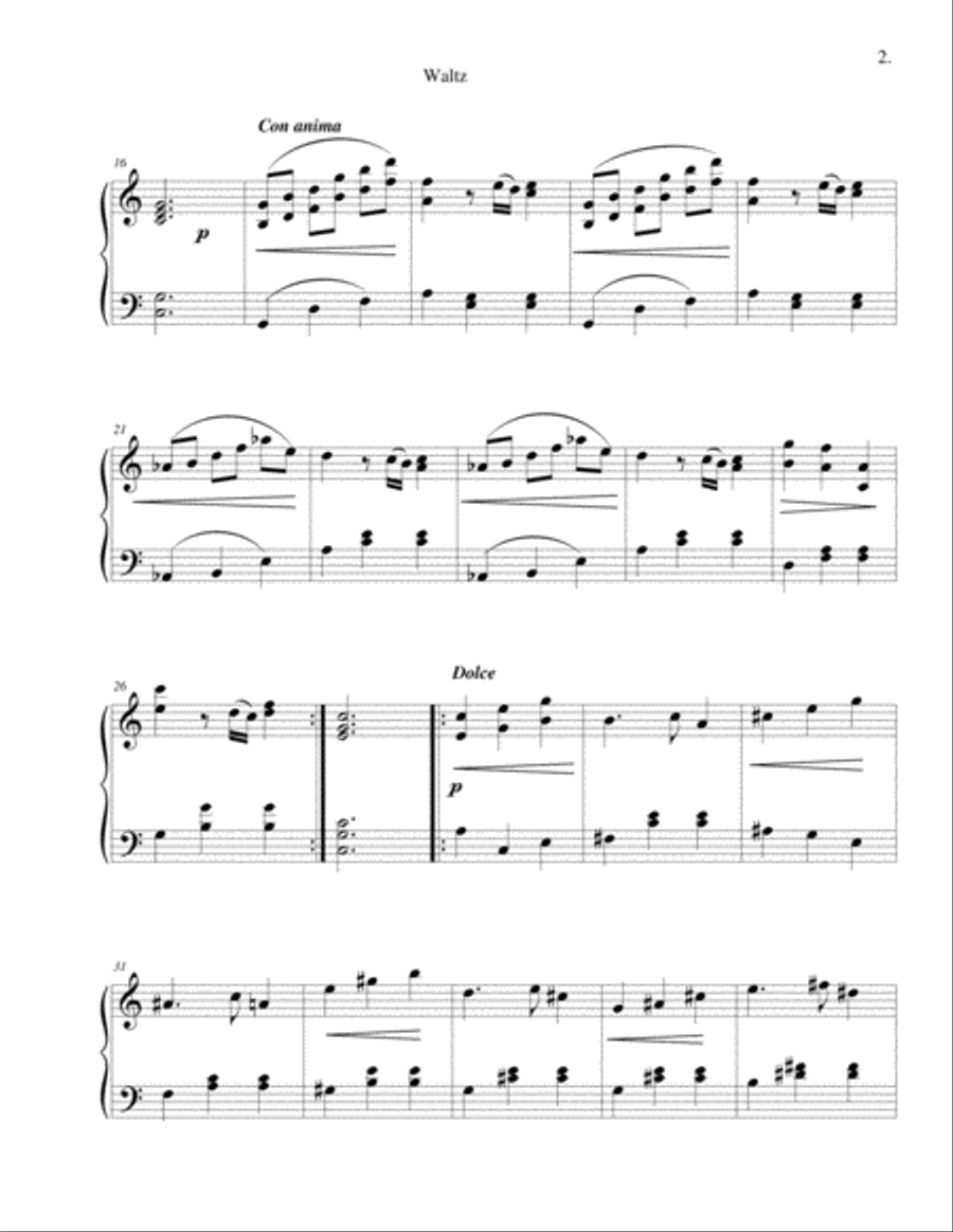 The Waltz The Waltz Small Ensemble scores gallery preview page 2