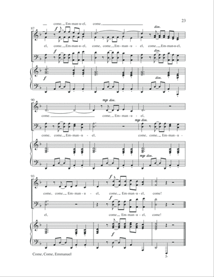 Let the Whole World Sing 4-Part scores gallery preview page 27