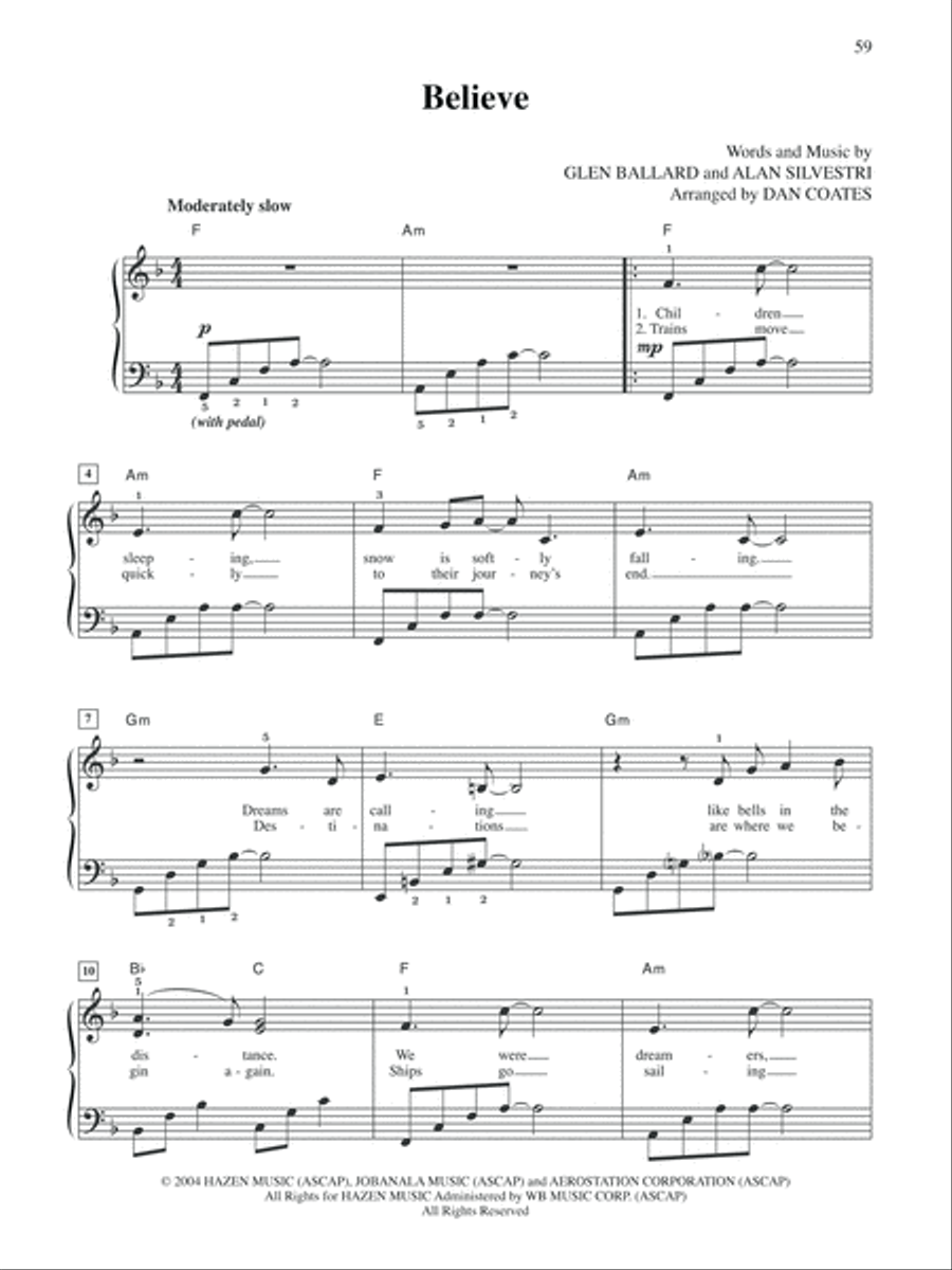 Christmas Hits for the Teen Player - Easy Piano Voice scores gallery preview page 5