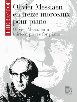 Book cover for Oliver Messiaen in Thirteen Pieces for Piano