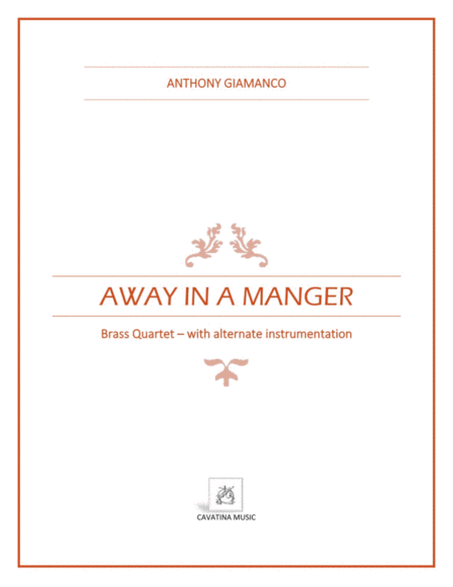 Away in a Manger (woodwind quartet) image number null