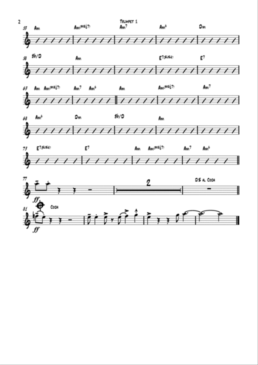 Mission: Impossible Theme Mission scores gallery preview page 2