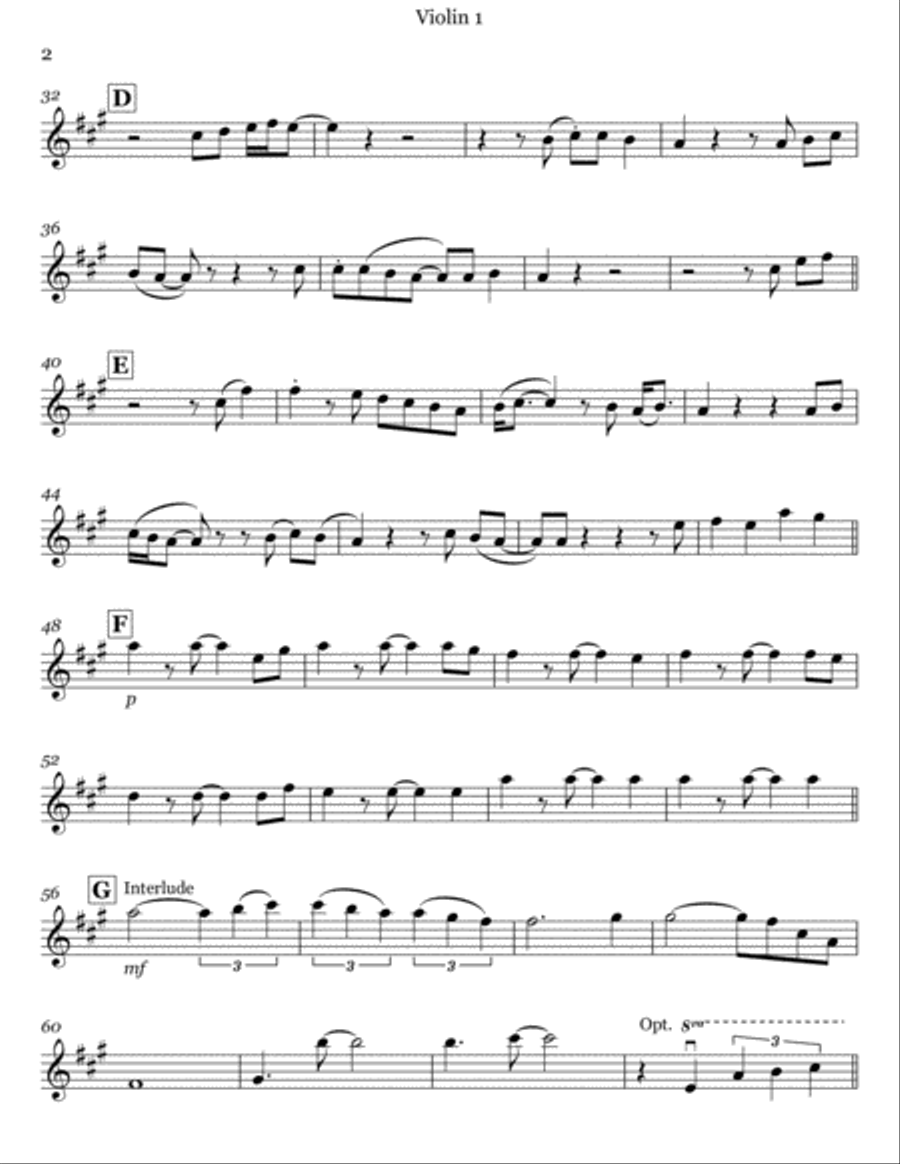 Stand By Me String Trio scores gallery preview page 6