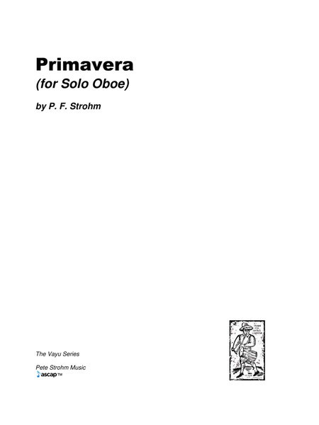 Primavera (for Solo Oboe) image number null