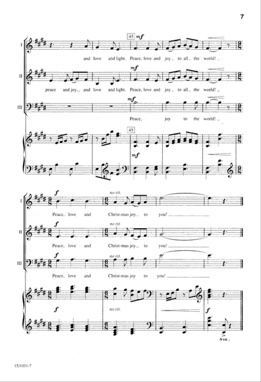 Christmas Joy Christmas Joy 3-Part scores gallery preview page 7