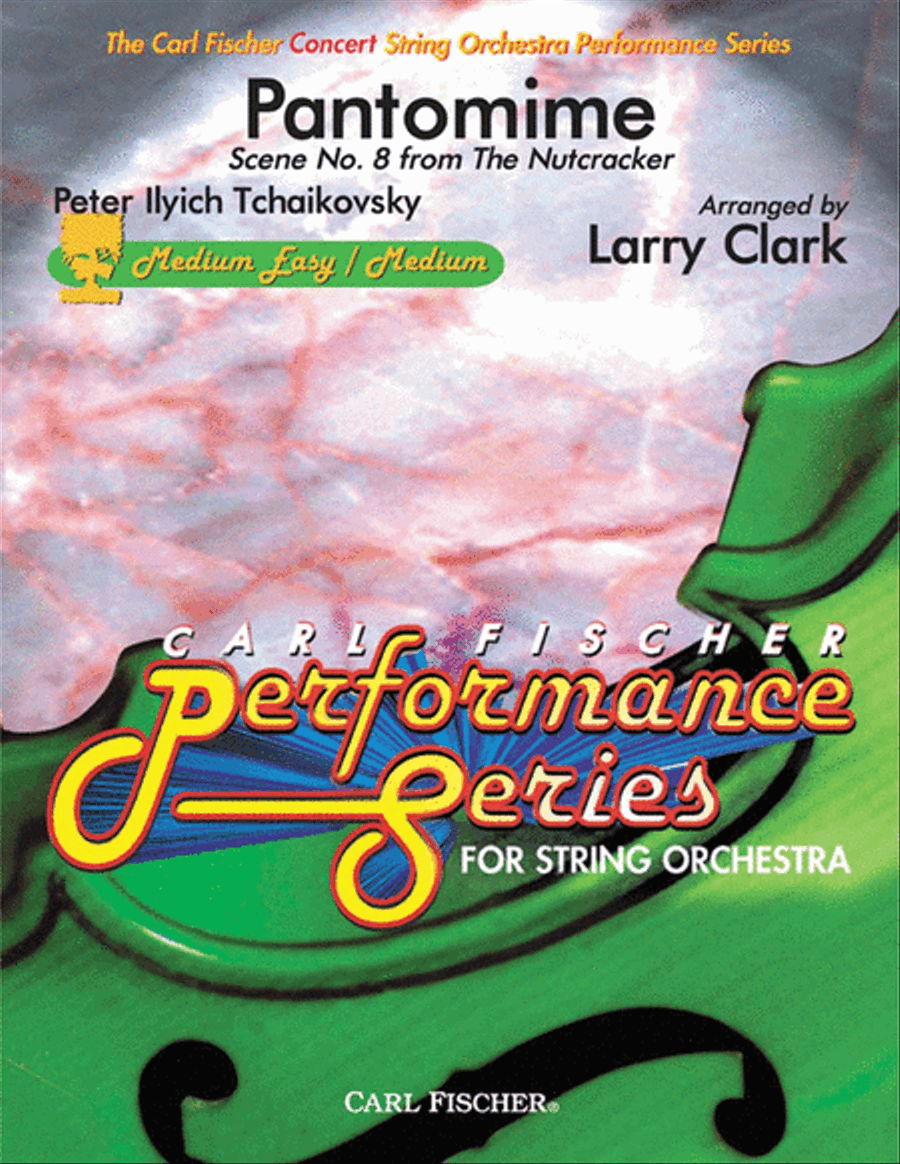 Pantomime by Peter Ilyich Tchaikovsky String Orchestra - Sheet Music