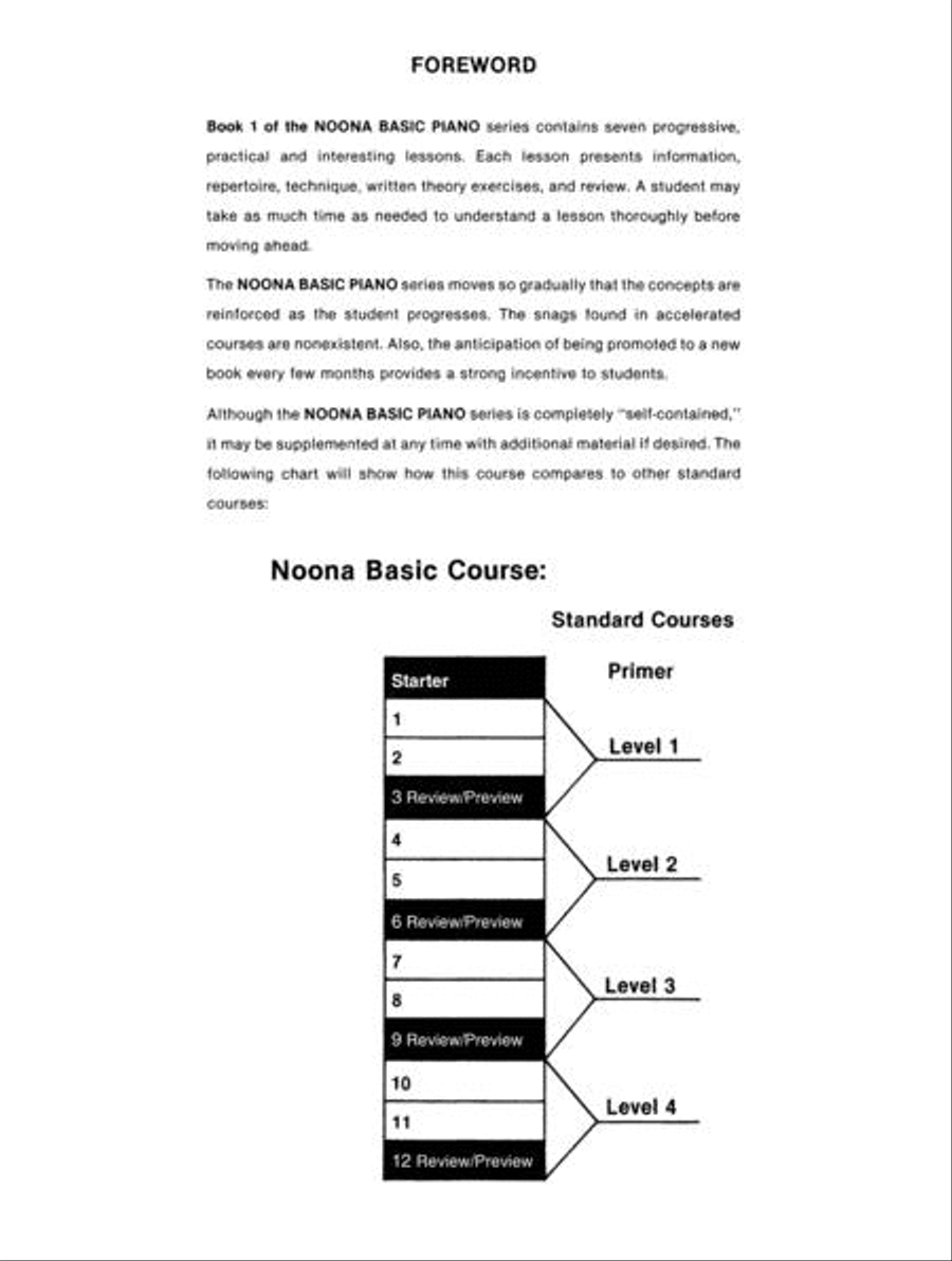 Noona Basic Piano Book 1 Noona Basic Piano Book 1 Piano Method scores gallery preview page 2